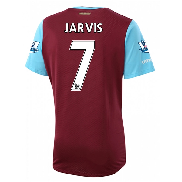 West Ham 2015-16 JARVIS #7 Home Soccer Jersey